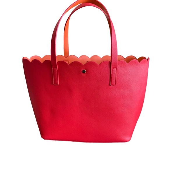 KELLY & KATIE CORAL BUCKET BAG - Picture 7 of 14